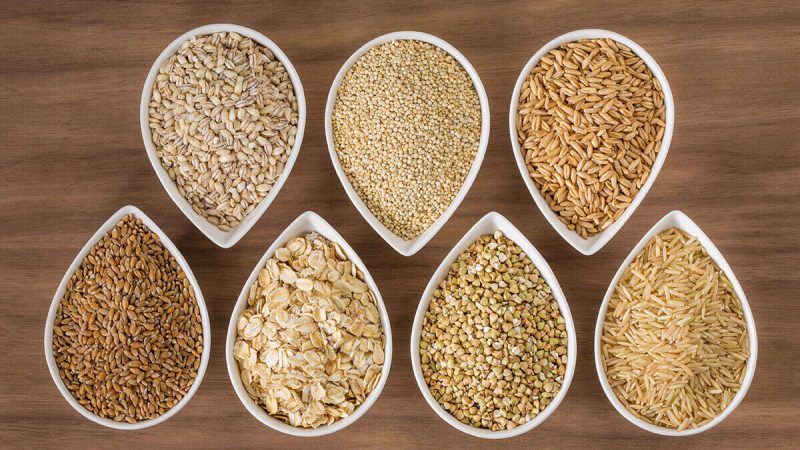 Healthy Diet with Gluten Free Grains
